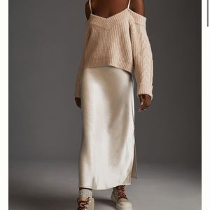 Anthropologie x Mare Mare Layered Jumper & Slip Dress